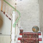 Treppe zur Wohnung 